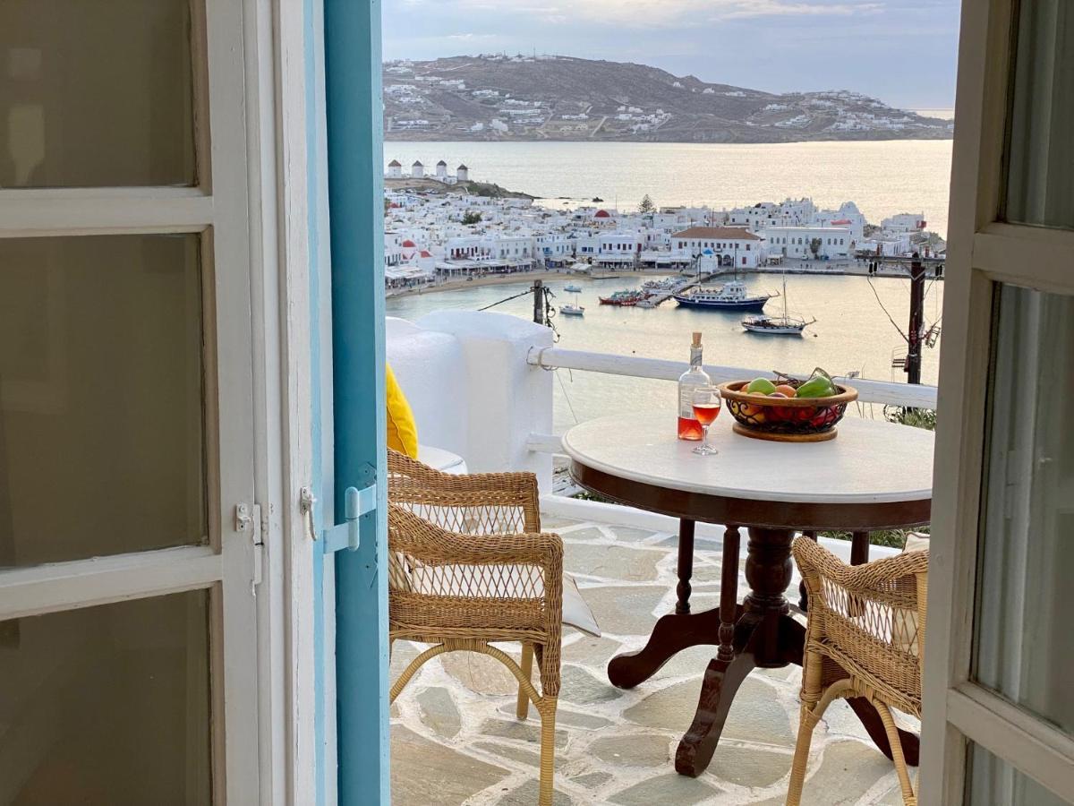 Anemones Sea View Lägenhet Mykonos Town Exteriör bild
