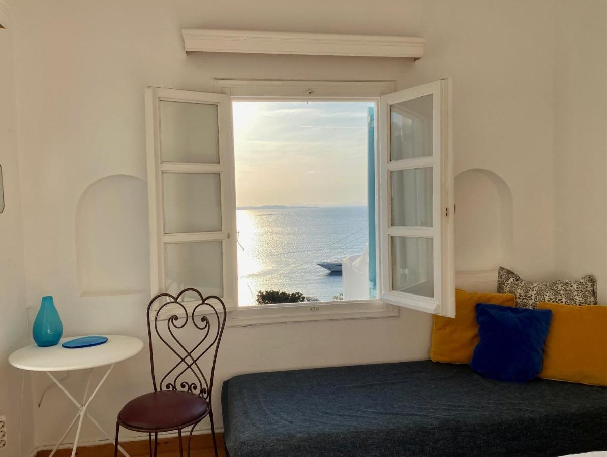 Anemones Sea View Lägenhet Mykonos Town Exteriör bild