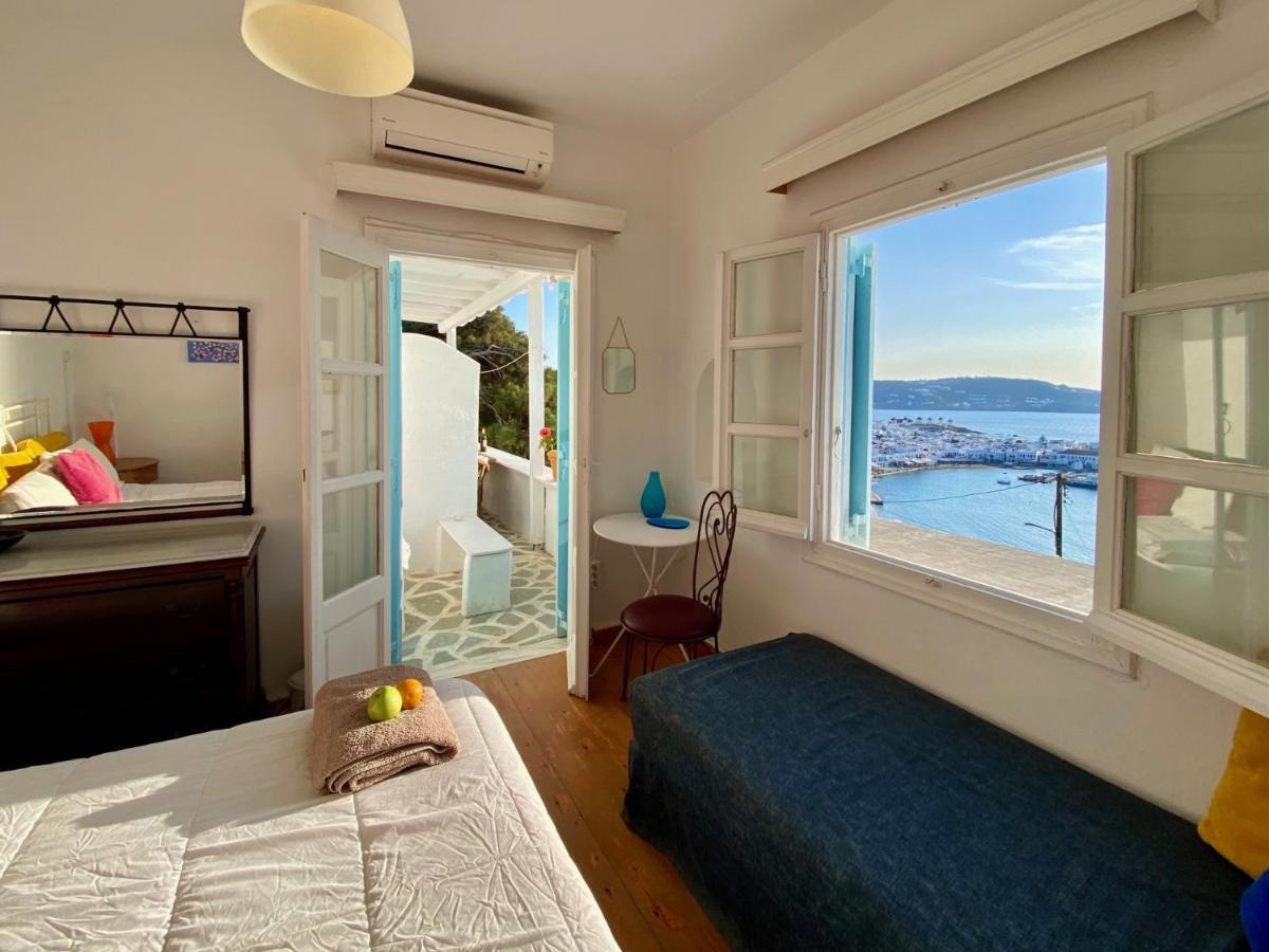 Anemones Sea View Lägenhet Mykonos Town Exteriör bild