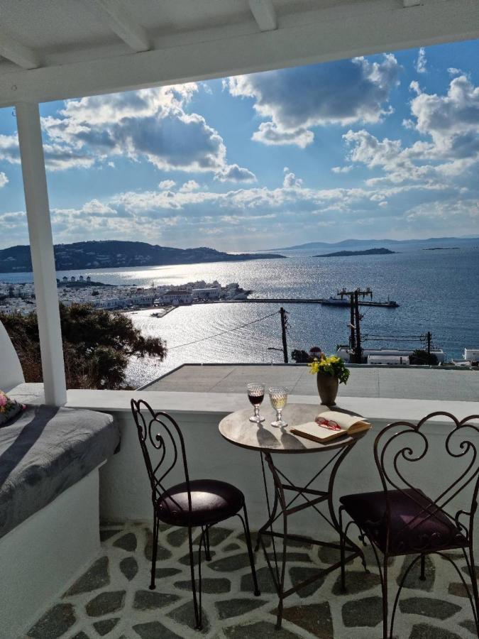 Anemones Sea View Lägenhet Mykonos Town Exteriör bild
