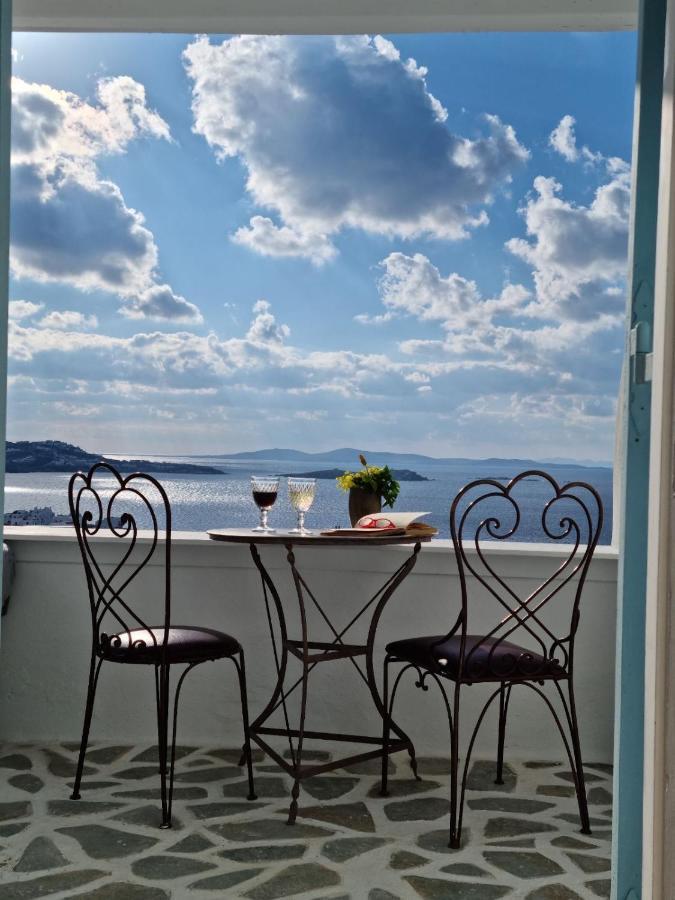 Anemones Sea View Lägenhet Mykonos Town Exteriör bild