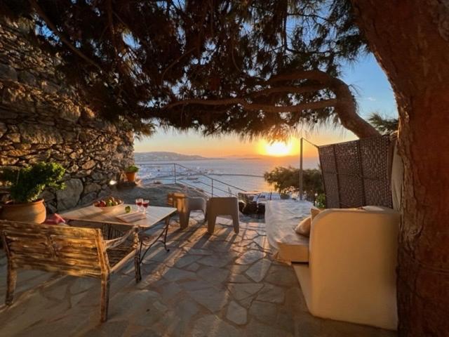 Anemones Sea View Lägenhet Mykonos Town Exteriör bild
