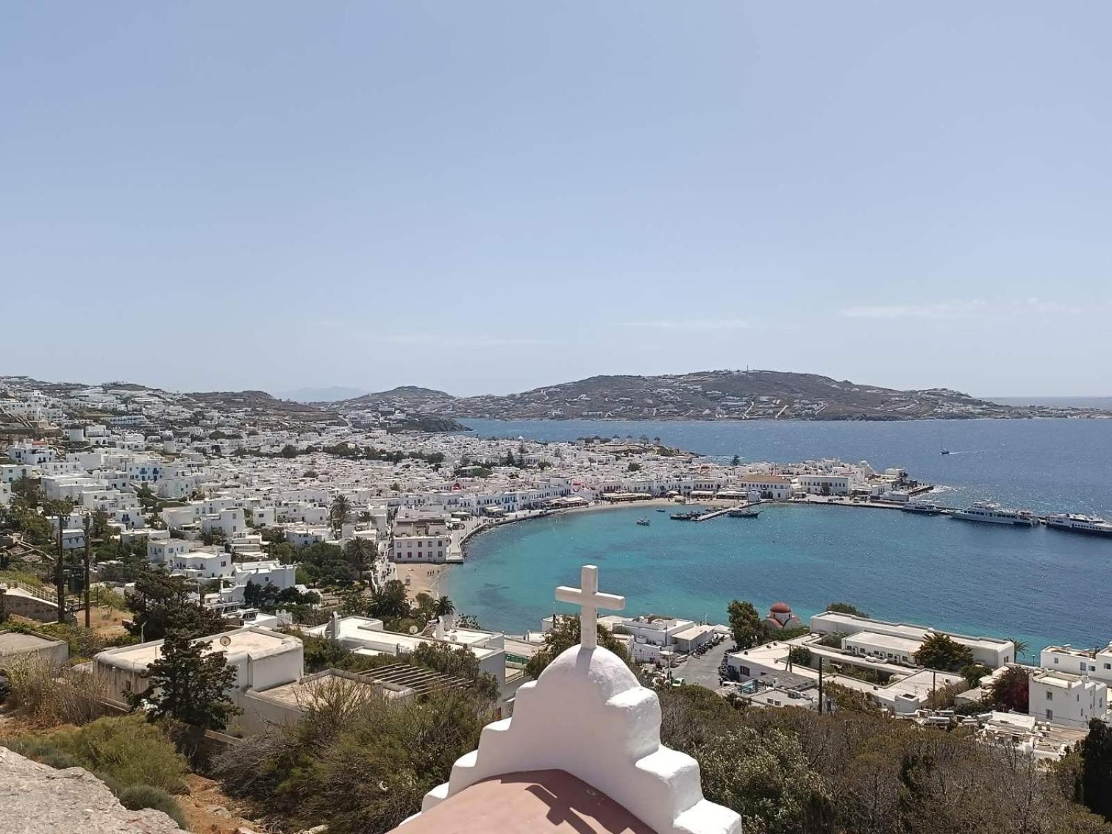 Anemones Sea View Lägenhet Mykonos Town Exteriör bild